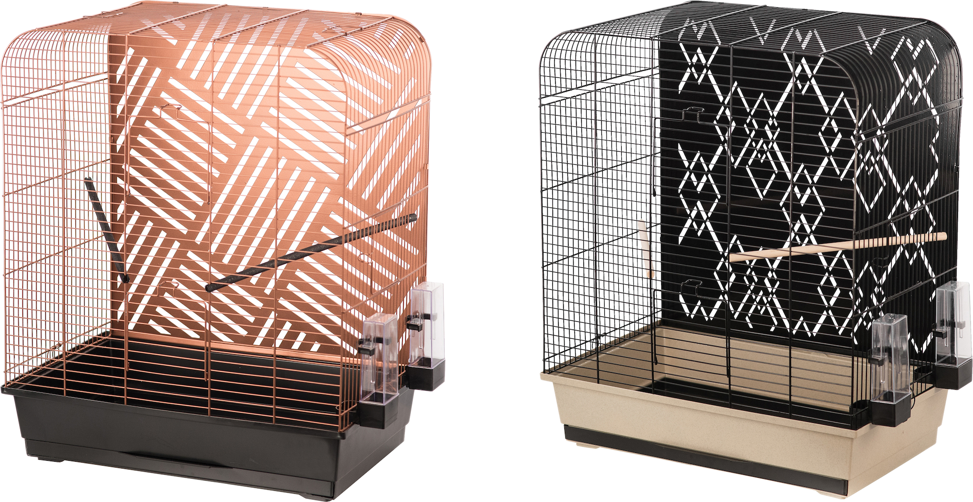 Flamingo Parakeet cage Mona Black Beige