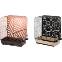 Flamingo Parakeet cage Mona Black Beige
