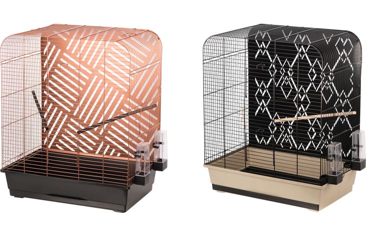 Flamingo Parakeet cage Mona Black Beige