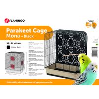 Flamingo Parakeet cage Mona Black Beige