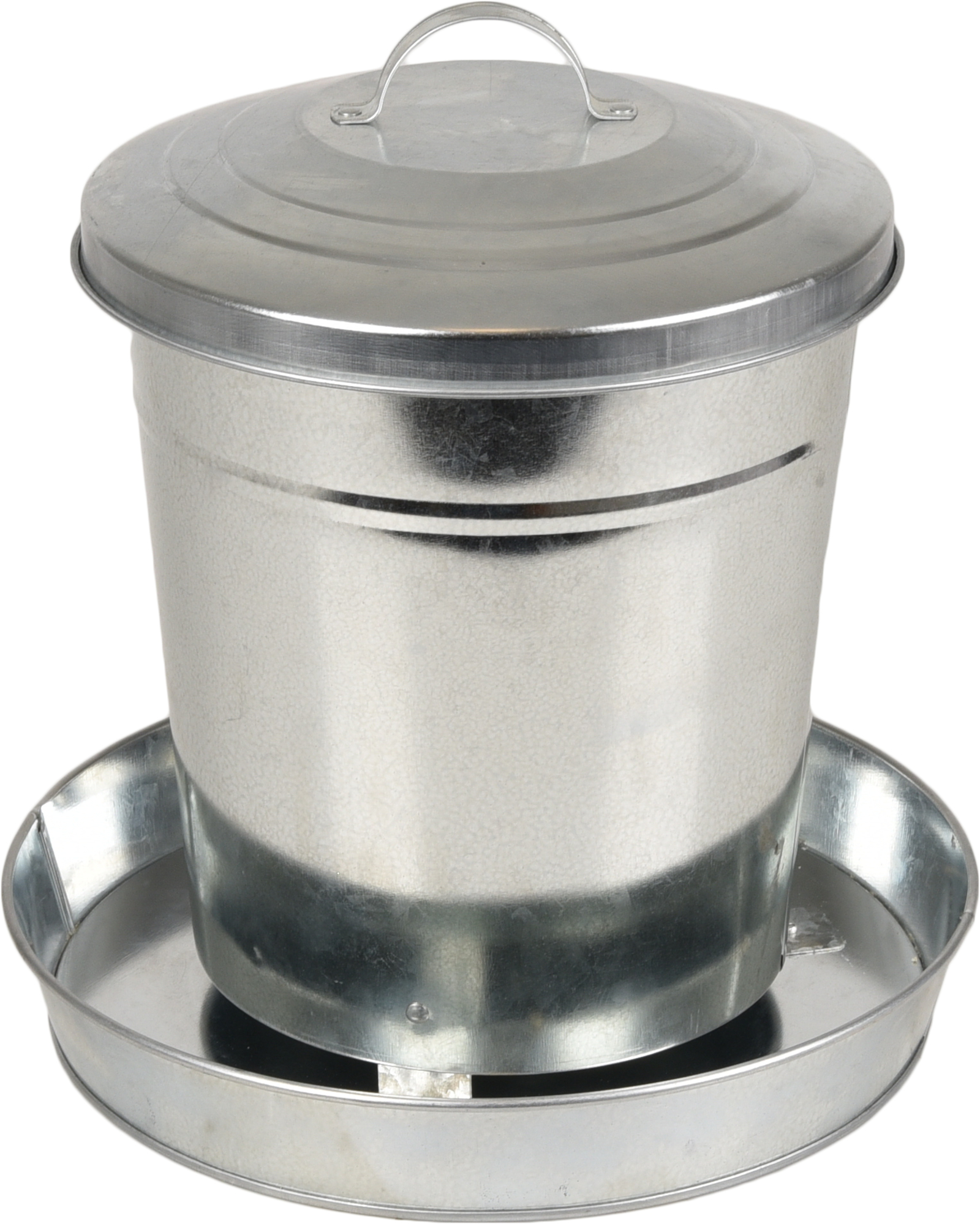 Flamingo Gamelle pour la nourriture Volailles Hedwig Argent