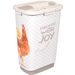 Futtertonne Huhn June Rechteck Grau & Beige