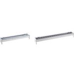 Feeding trough Poultry Herka Rectangle Silver