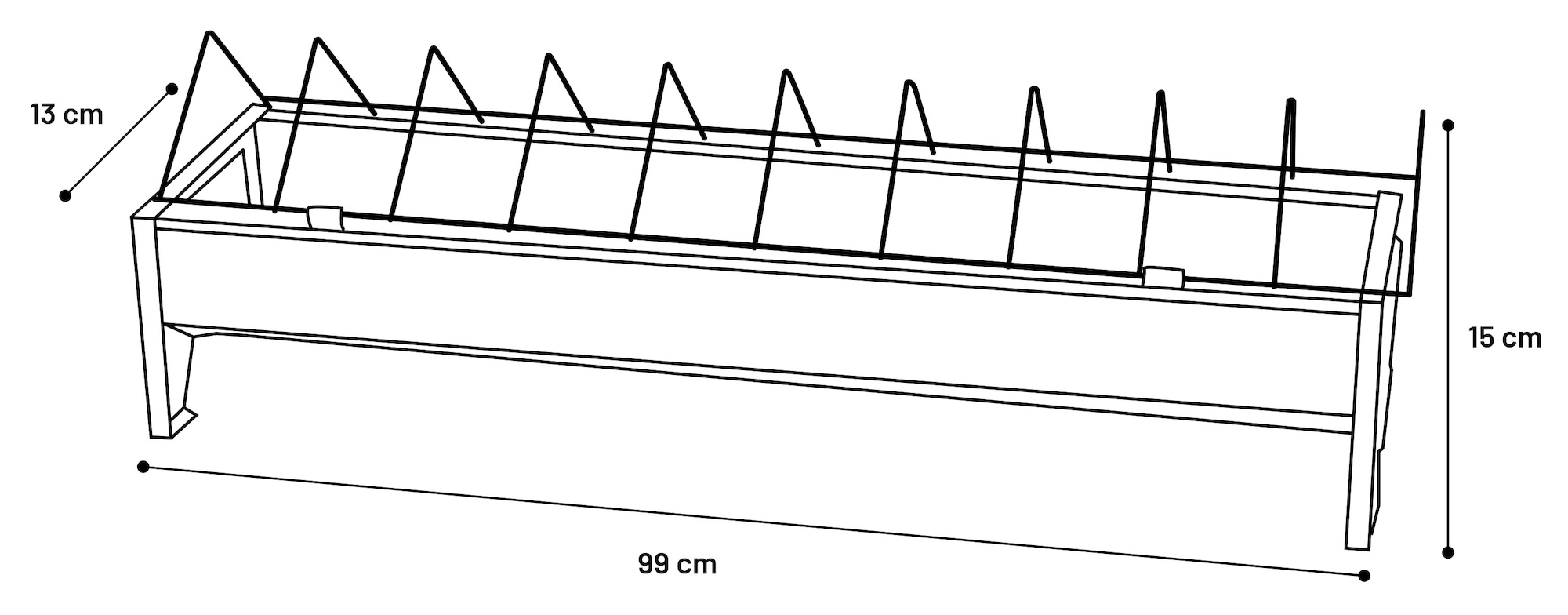 Cat 2024 feeding trough