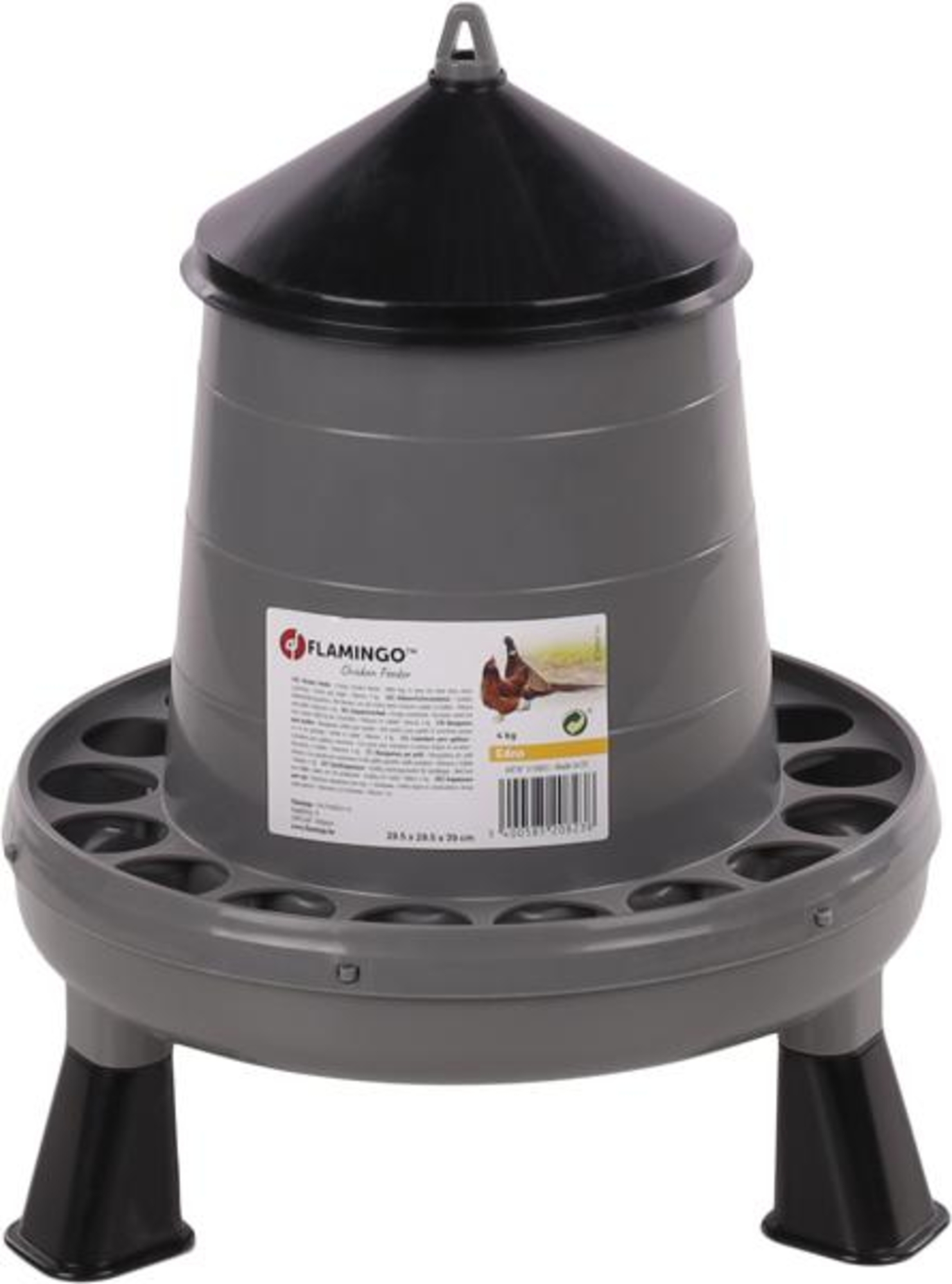 Flamingo Feeding trough Poultry Edna Grey