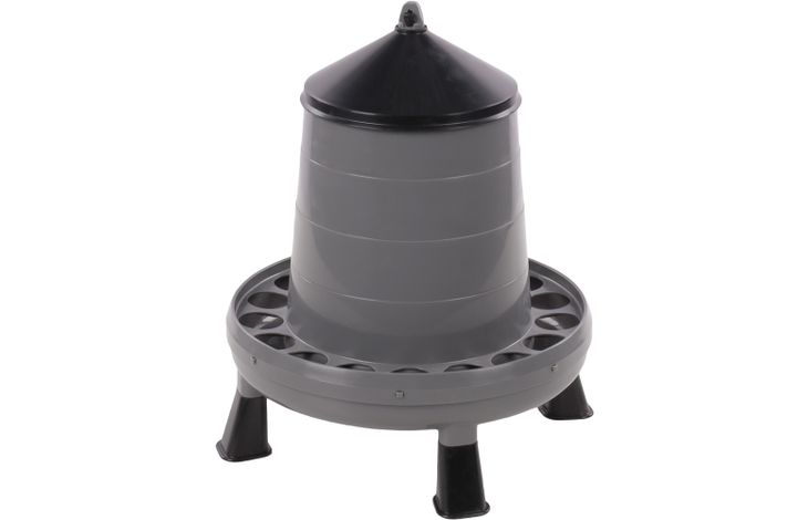 Flamingo Gamelle pour la nourriture Volailles Edna Gris