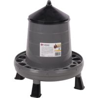 Flamingo Gamelle pour la nourriture Volailles Edna Gris