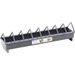 Feeding trough Poultry Daisy Rectangle Grey