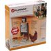 Automatic chicken coop door Chicken protect set Grey