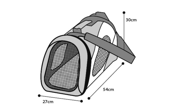 Flamingo Tragetasche Finchley Blau