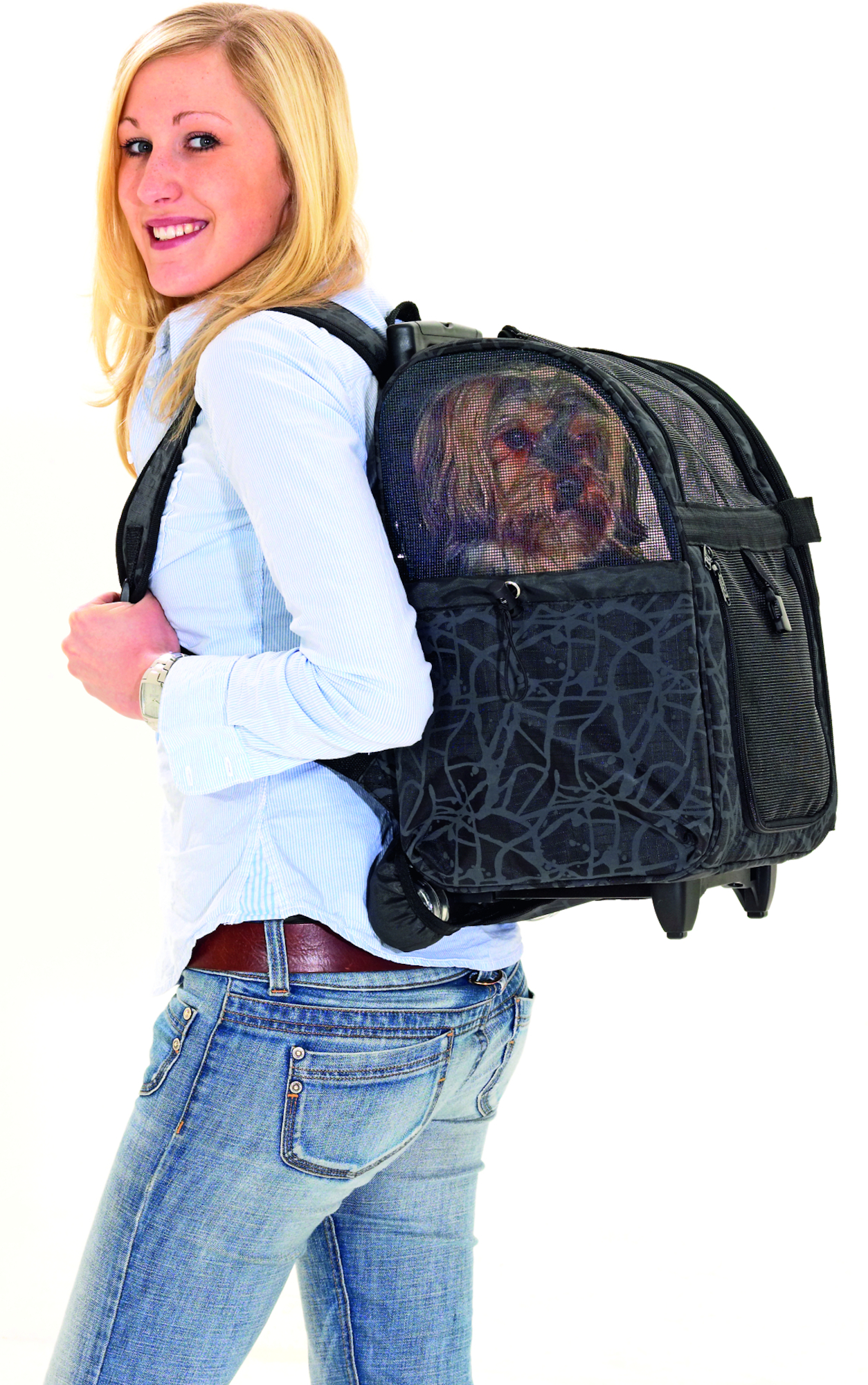 Flamingo Smart trolley Izzie Gris oscuro