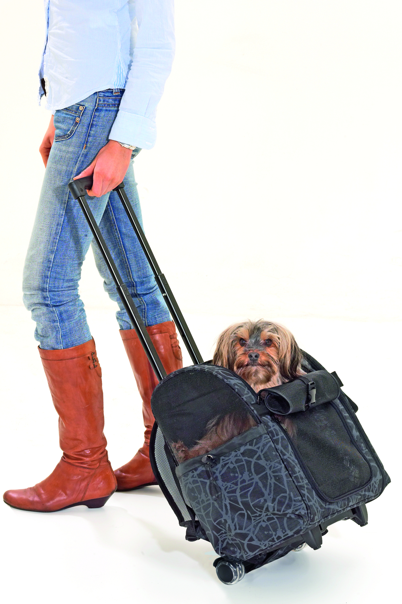 Flamingo Smart trolley Izzie Gris oscuro