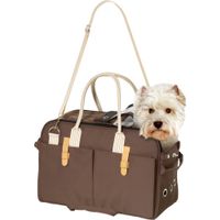 Flamingo Tragetasche Boston Dunkelbraun