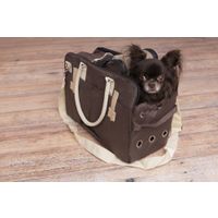 Flamingo Tragetasche Boston Dunkelbraun