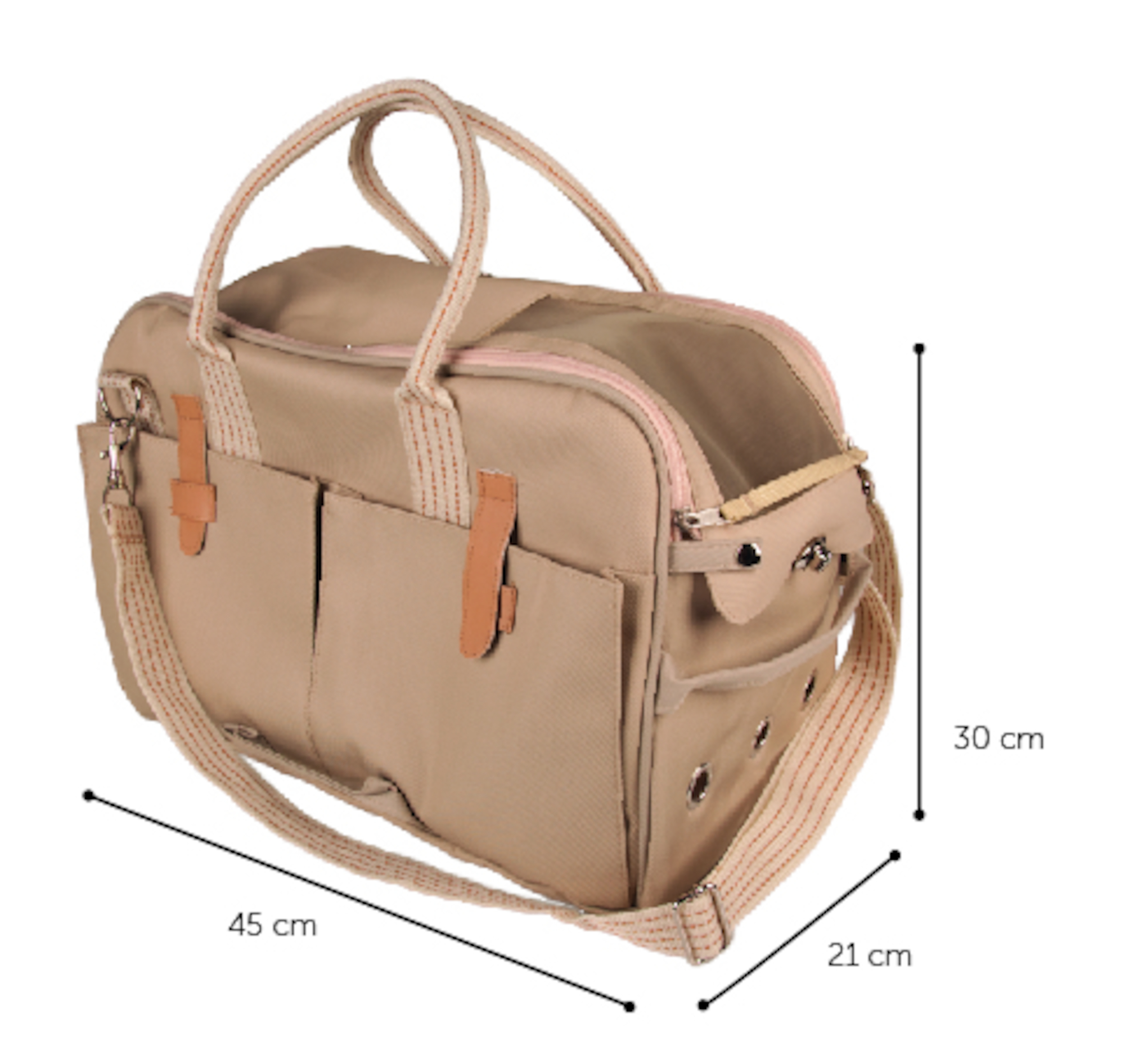 Flamingo Carrying bag Boston Beige