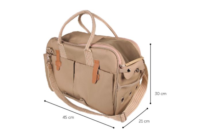 Flamingo Draagtas Boston Beige