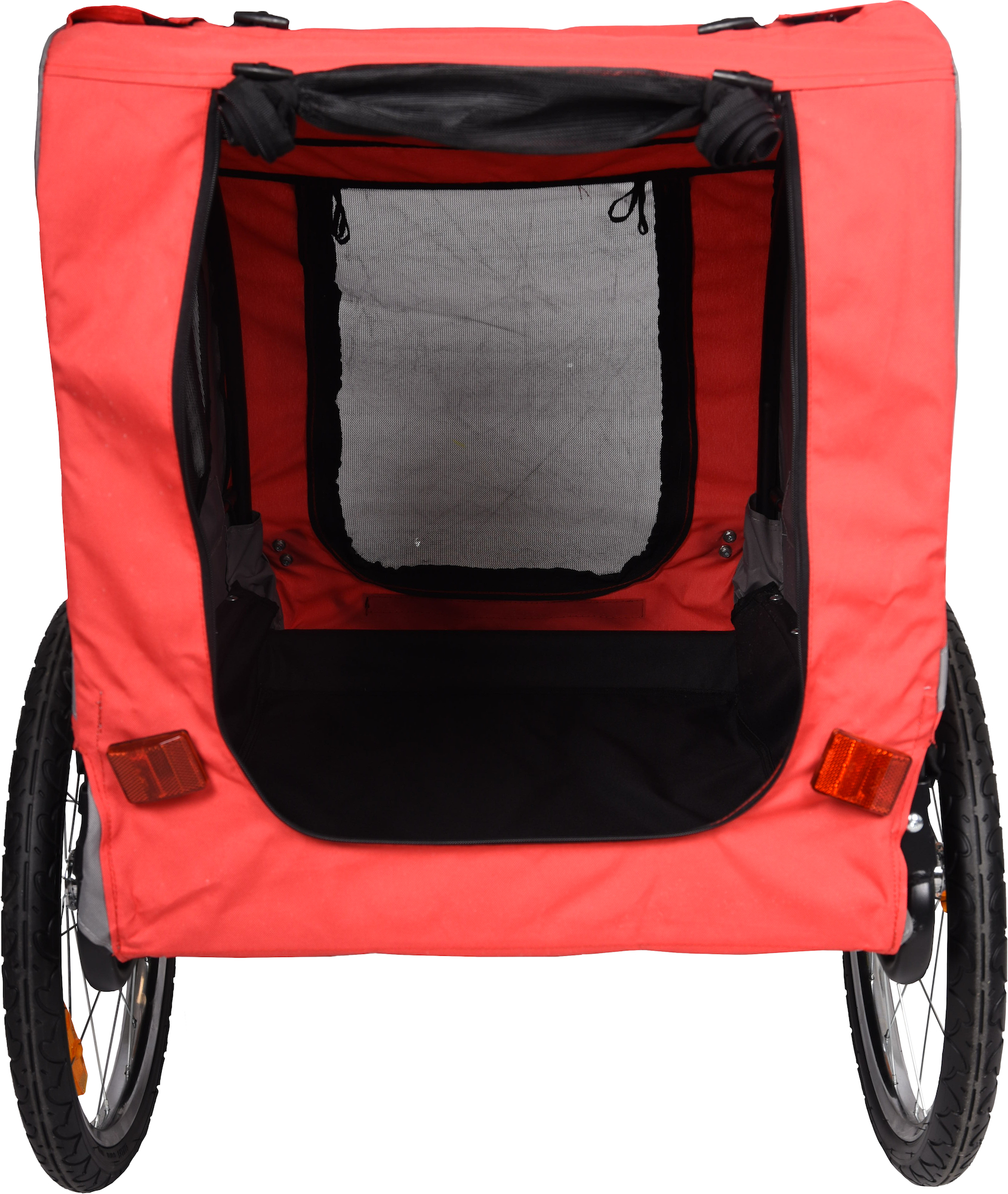 Flamingo Bicycle trailer Juliette Red & Grey