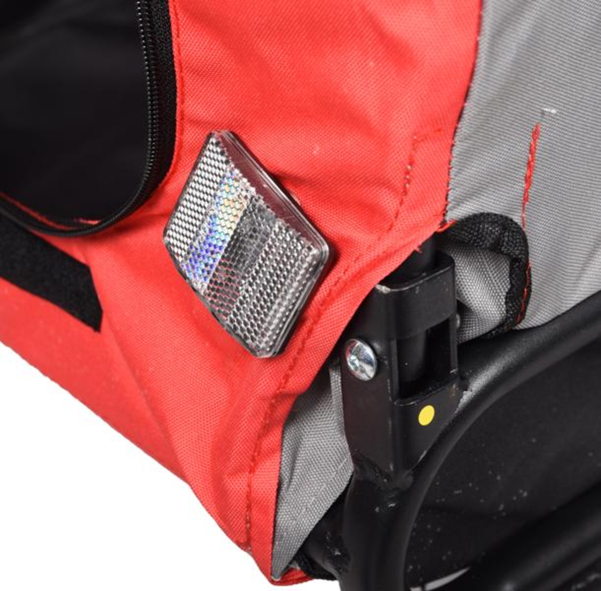 Flamingo Bicycle trailer Juliette Red & Grey