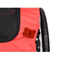 Flamingo Fietskar Juliette Rood & Grijs