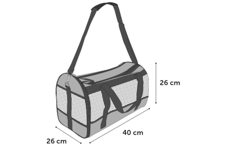 Flamingo Borsa trasportino Mayfair Marrone