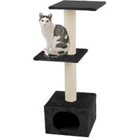 Flamingo Scratching tree  Charbonel Black & Cream