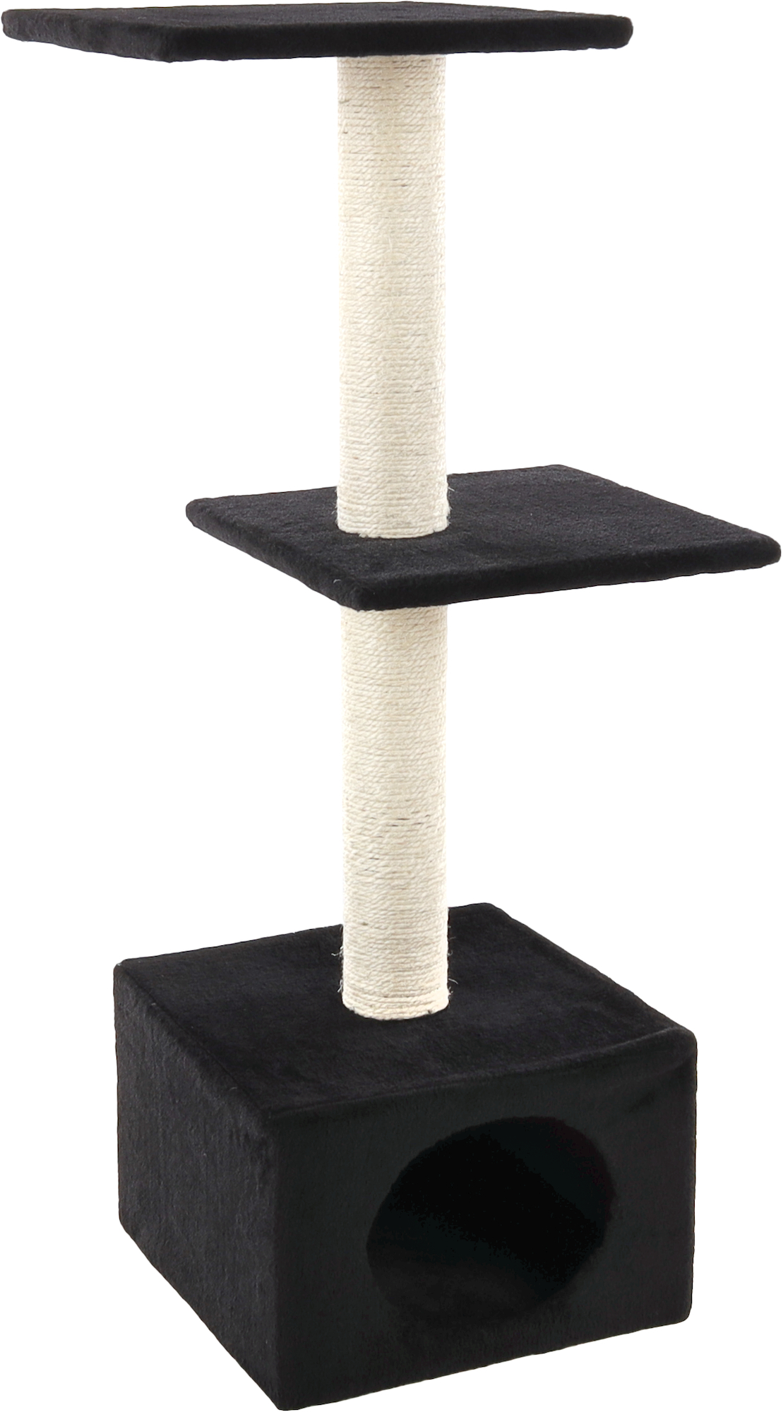 Black scratching outlet post