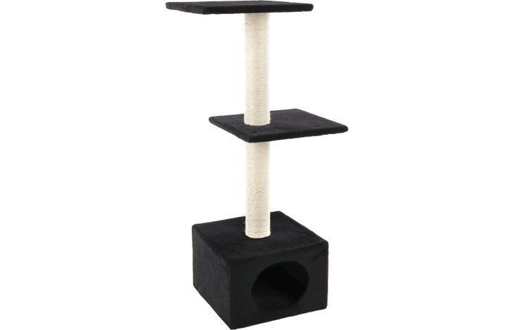 Flamingo Scratching tree  Charbonel Black & Cream