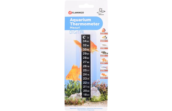 Flamingo Thermometer Mezuri Zwart