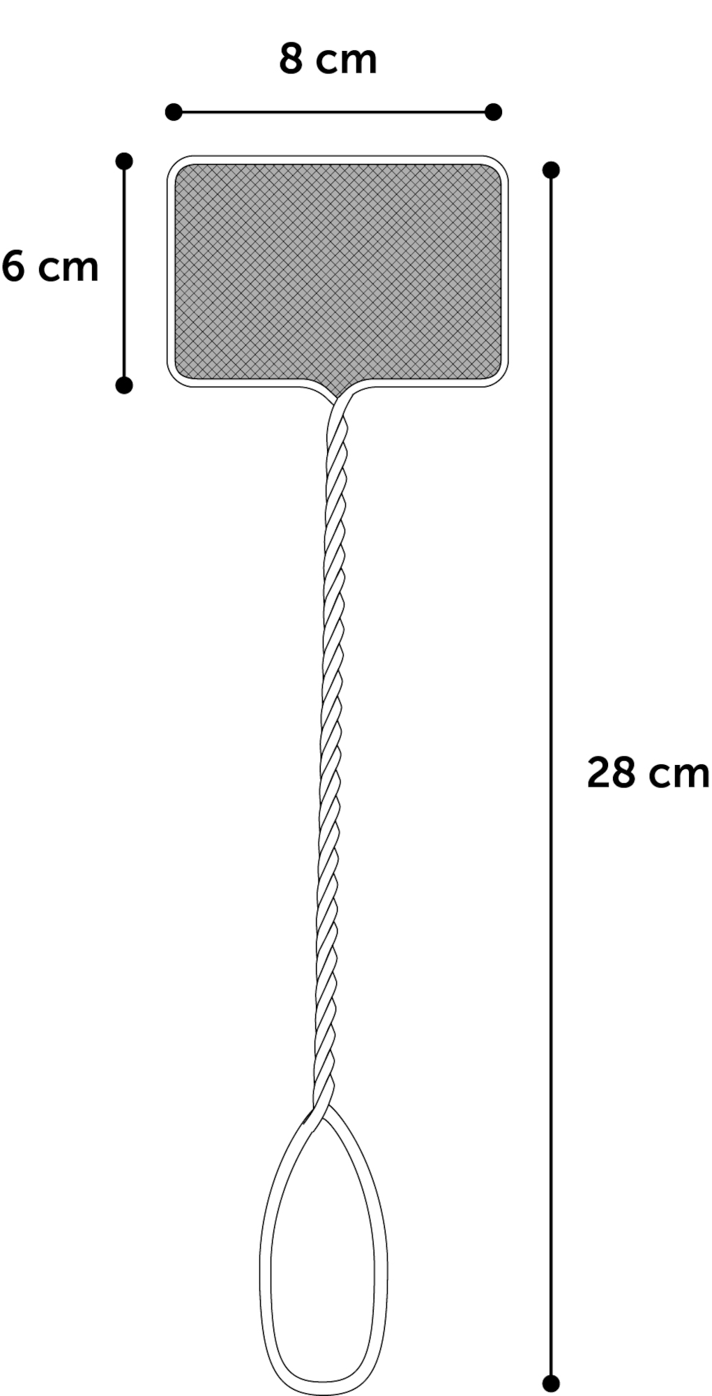 Flamingo Fishing net Meza Green