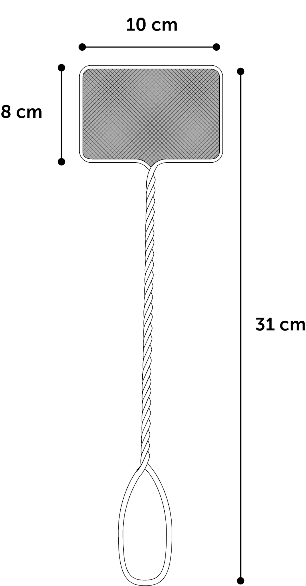Flamingo Fishing net Meza Green