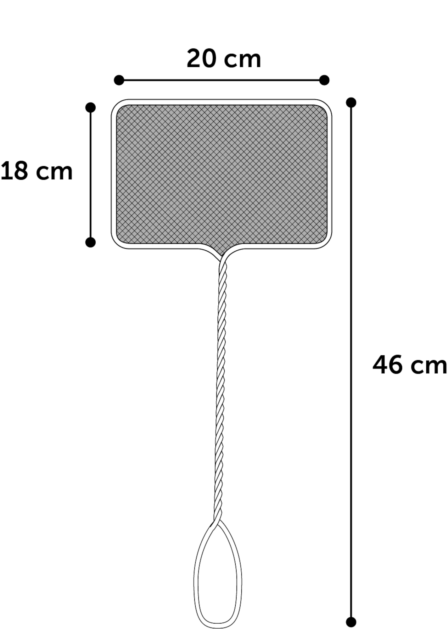 Flamingo Schepnet Meza Groen