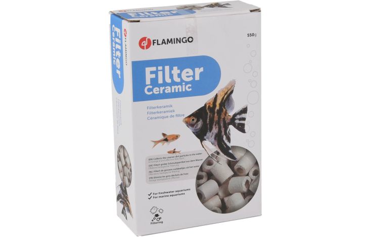 Flamingo Filterkeramiek Wit Buis