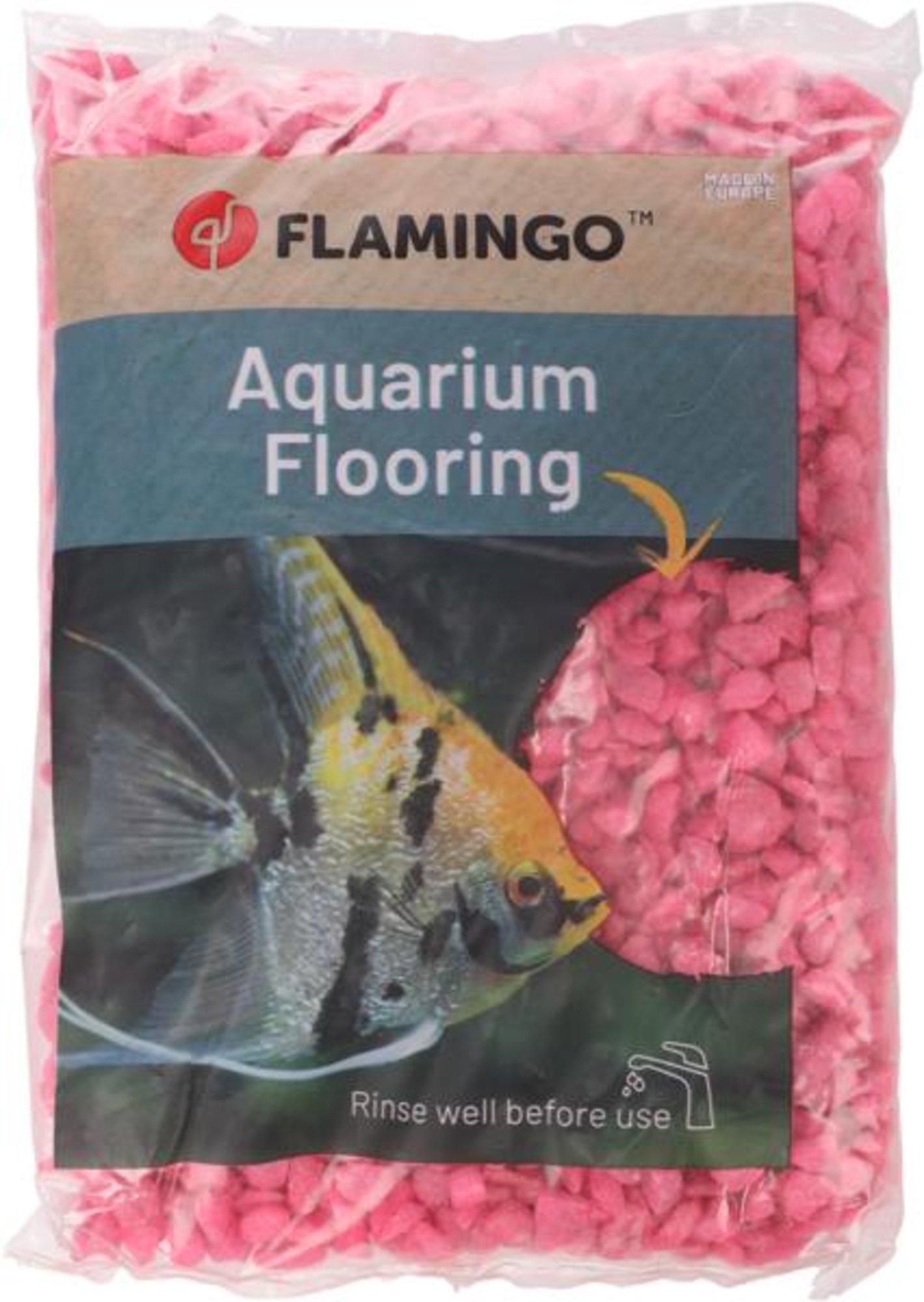 Flamingo Gravel Neon Fluo pink