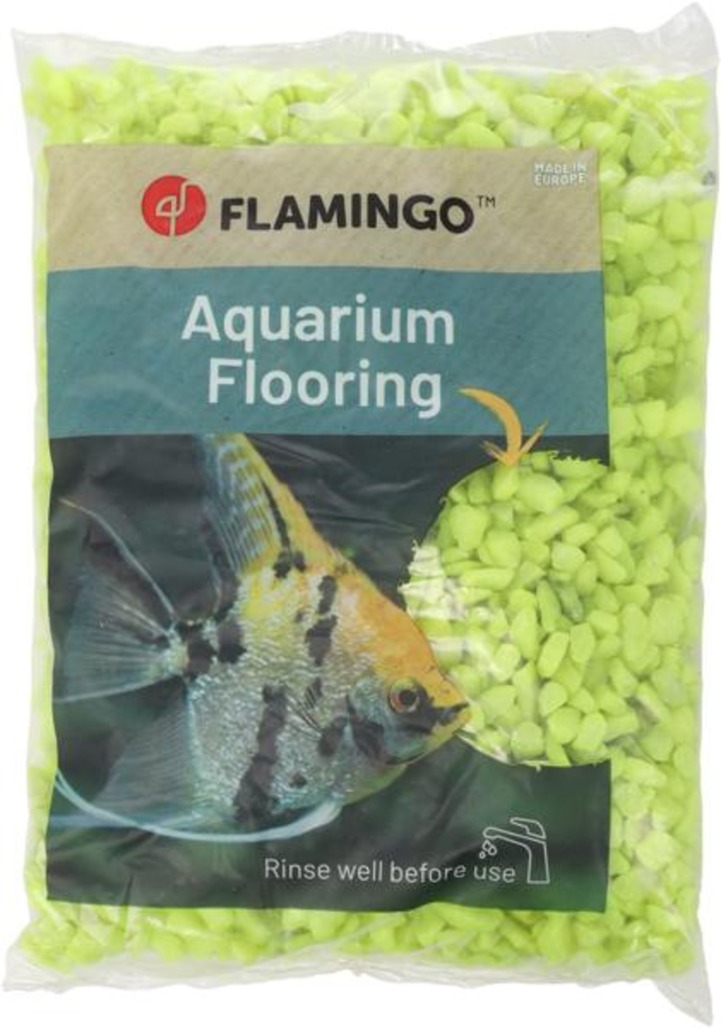 Flamingo Gravel Neon Fluo yellow