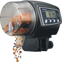Flamingo Voerautomaat Zwart
