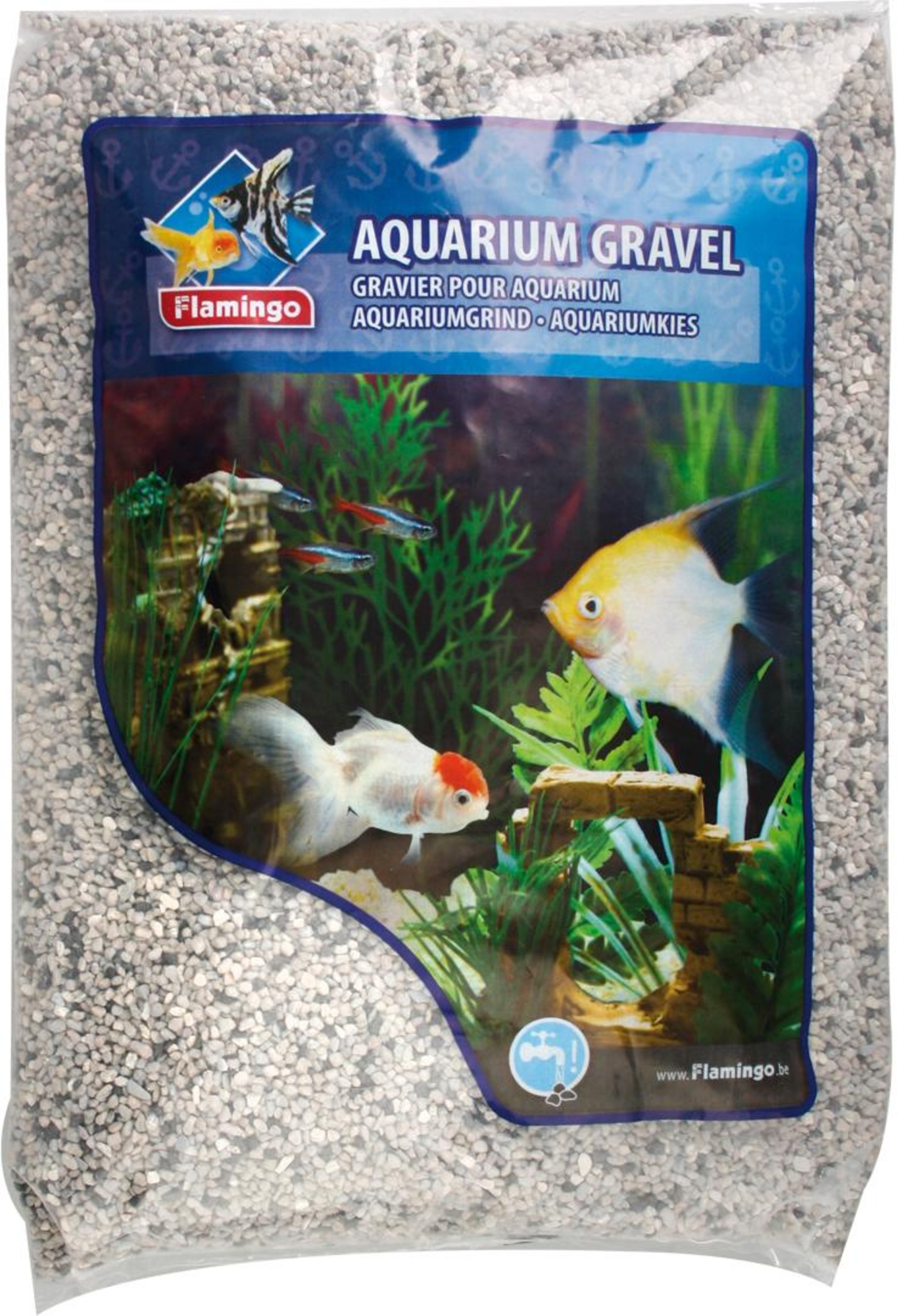 Flamingo Gravel Gruzo Fine Grey Black