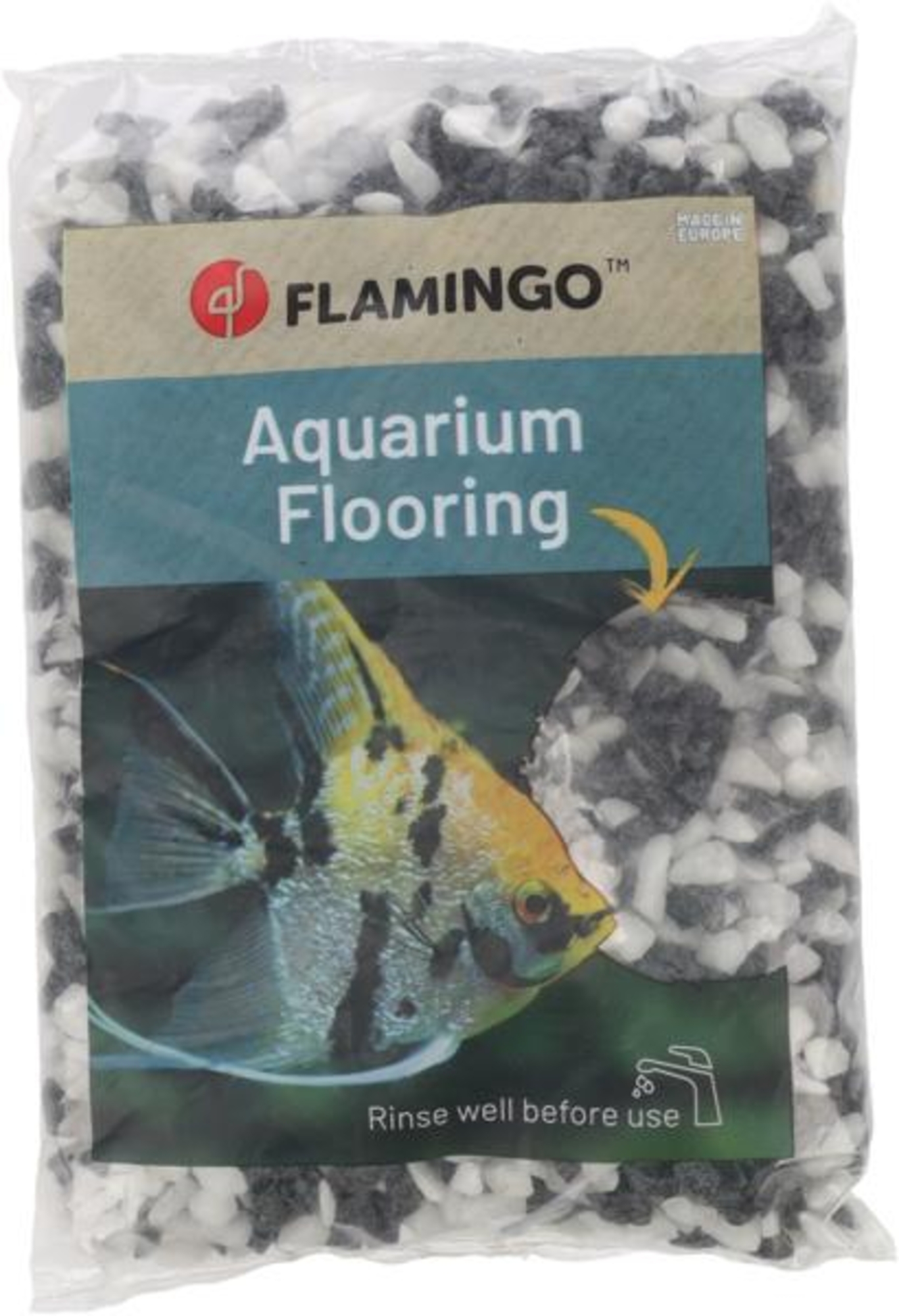 Flamingo Gravel Gruzo White Black