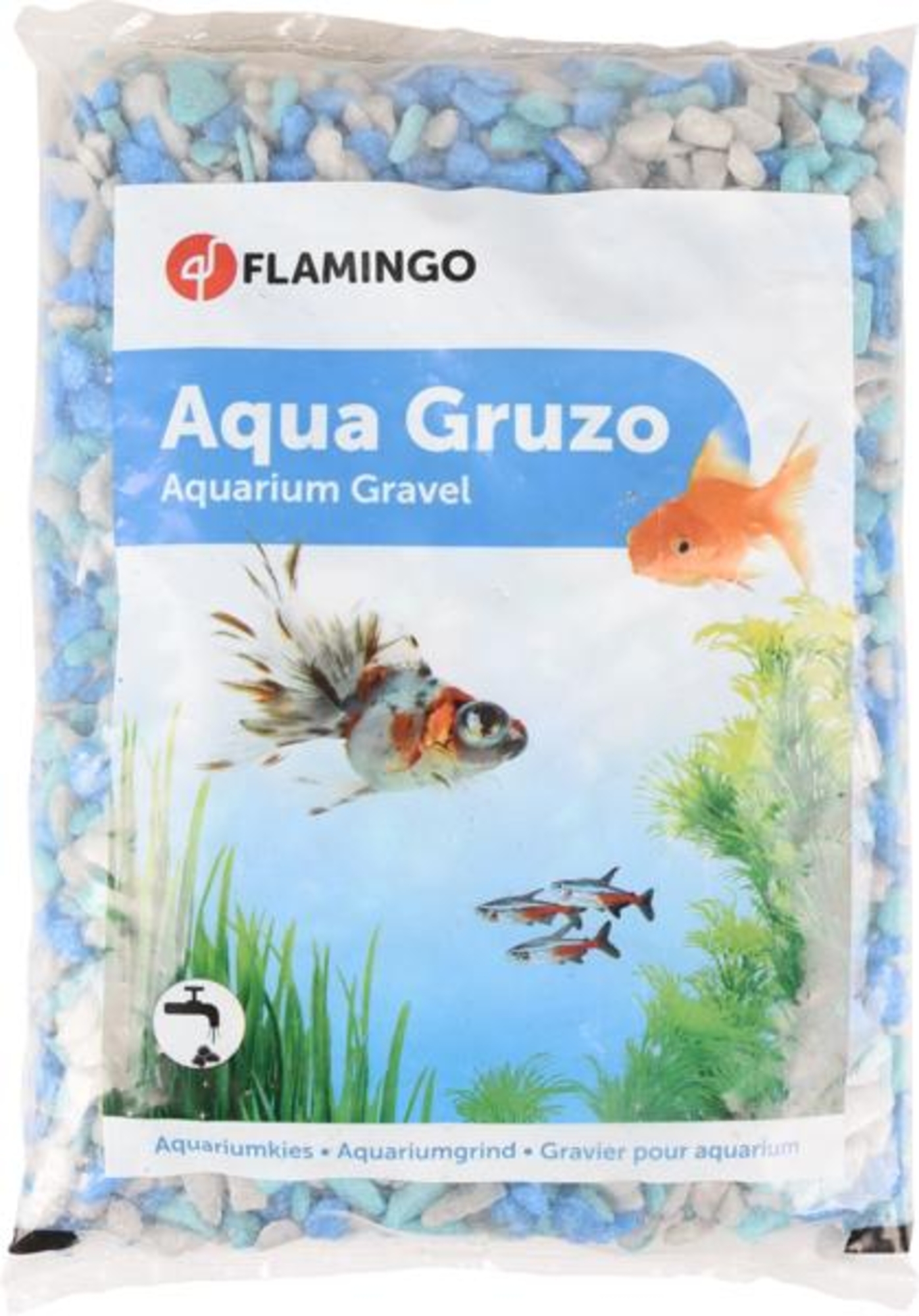 Flamingo Gravel Gruzo Blue Grey