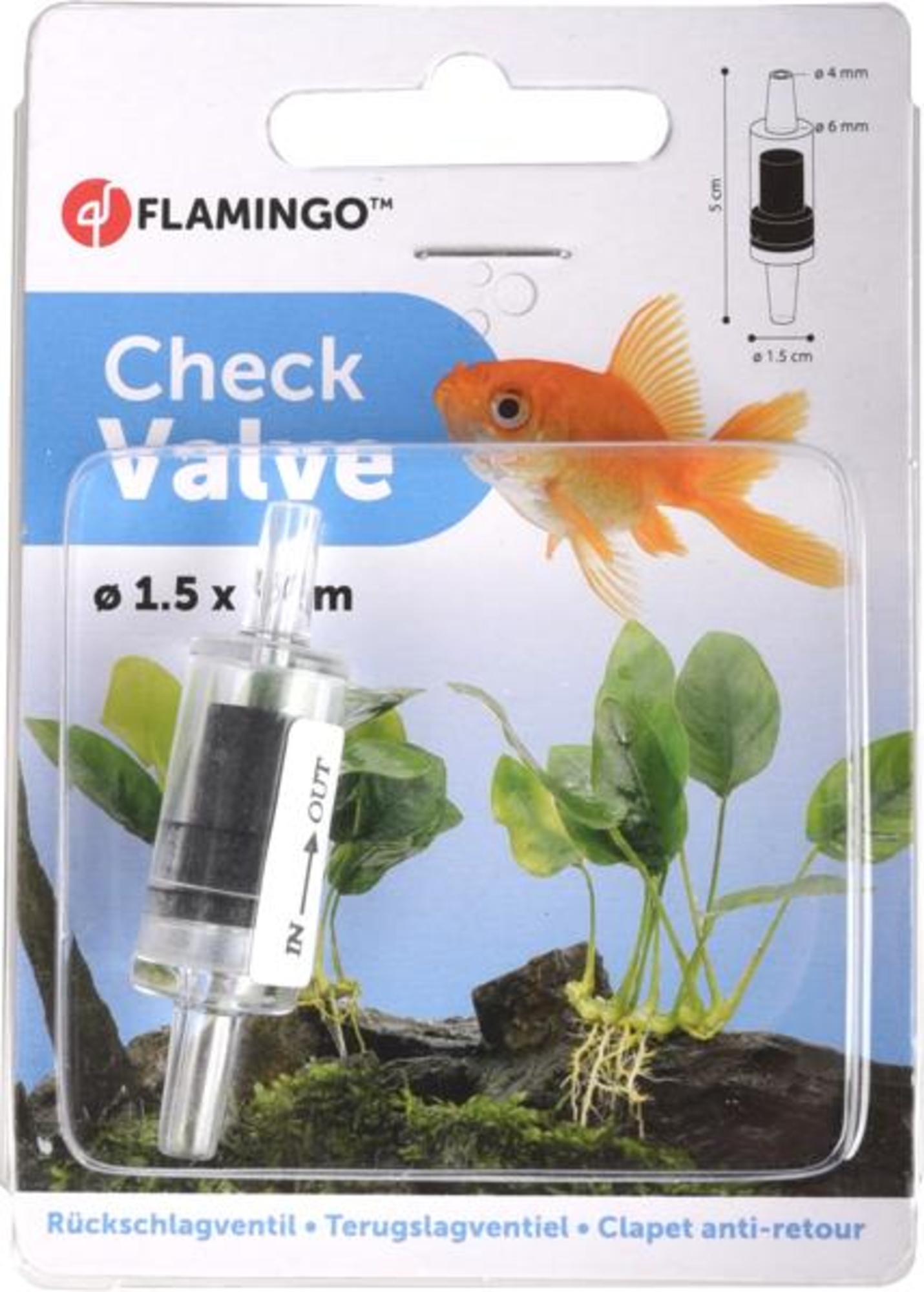 Flamingo Check valve  Transparent