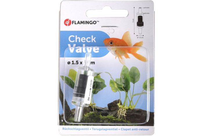 Flamingo Check valve  Transparent