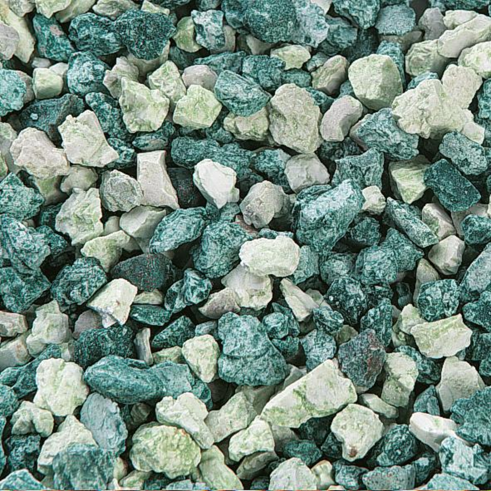 Flamingo Decorative stone Steno Grey Turquoise Blue