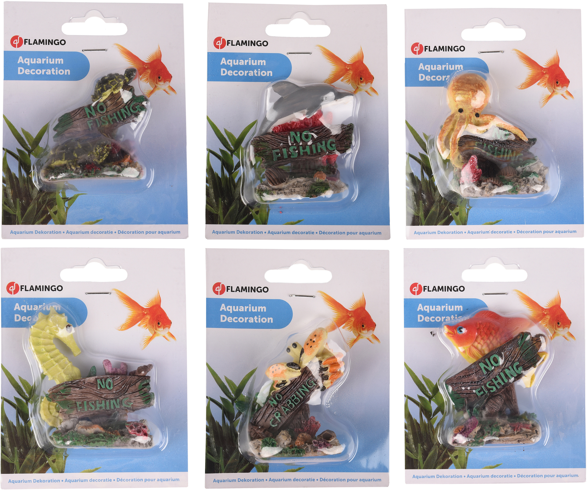 Flamingo Decoration Several versions Turtle