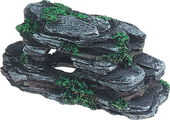 Flamingo Decoratie Grijs Rots