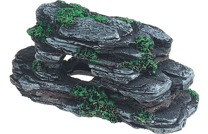 Flamingo Decoratie Grijs Rots