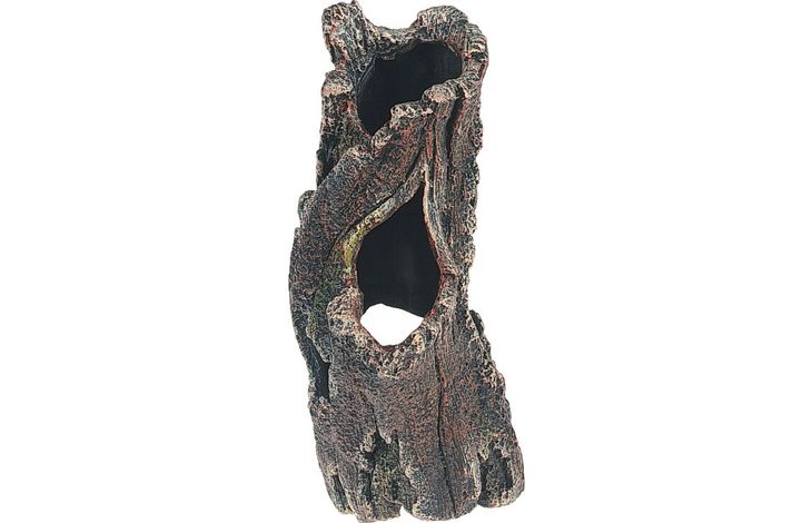 Flamingo Decoration Brown Tree stump