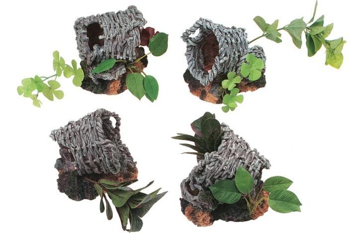 Flamingo Decoratie Meerdere uitvoeringen Mand Plant