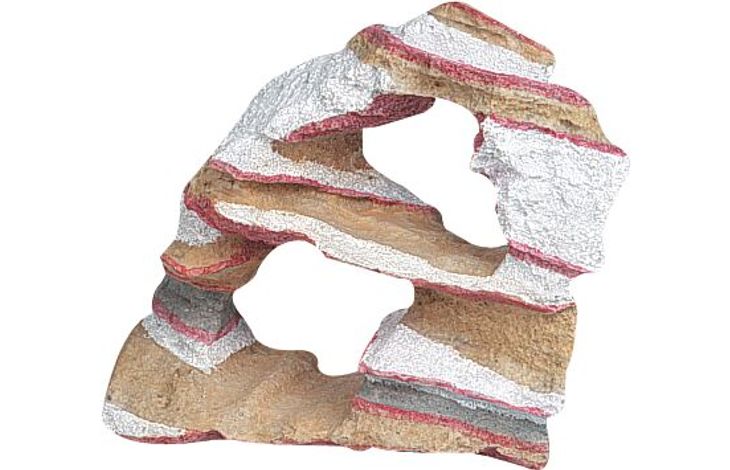 Flamingo Decoration Rainbow Rock Grey Rock