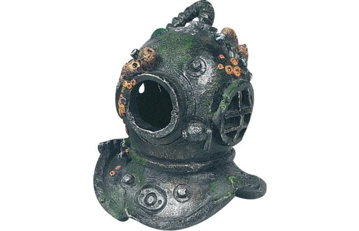 Flamingo Decoratie Cousteau Grijs Duikershelm