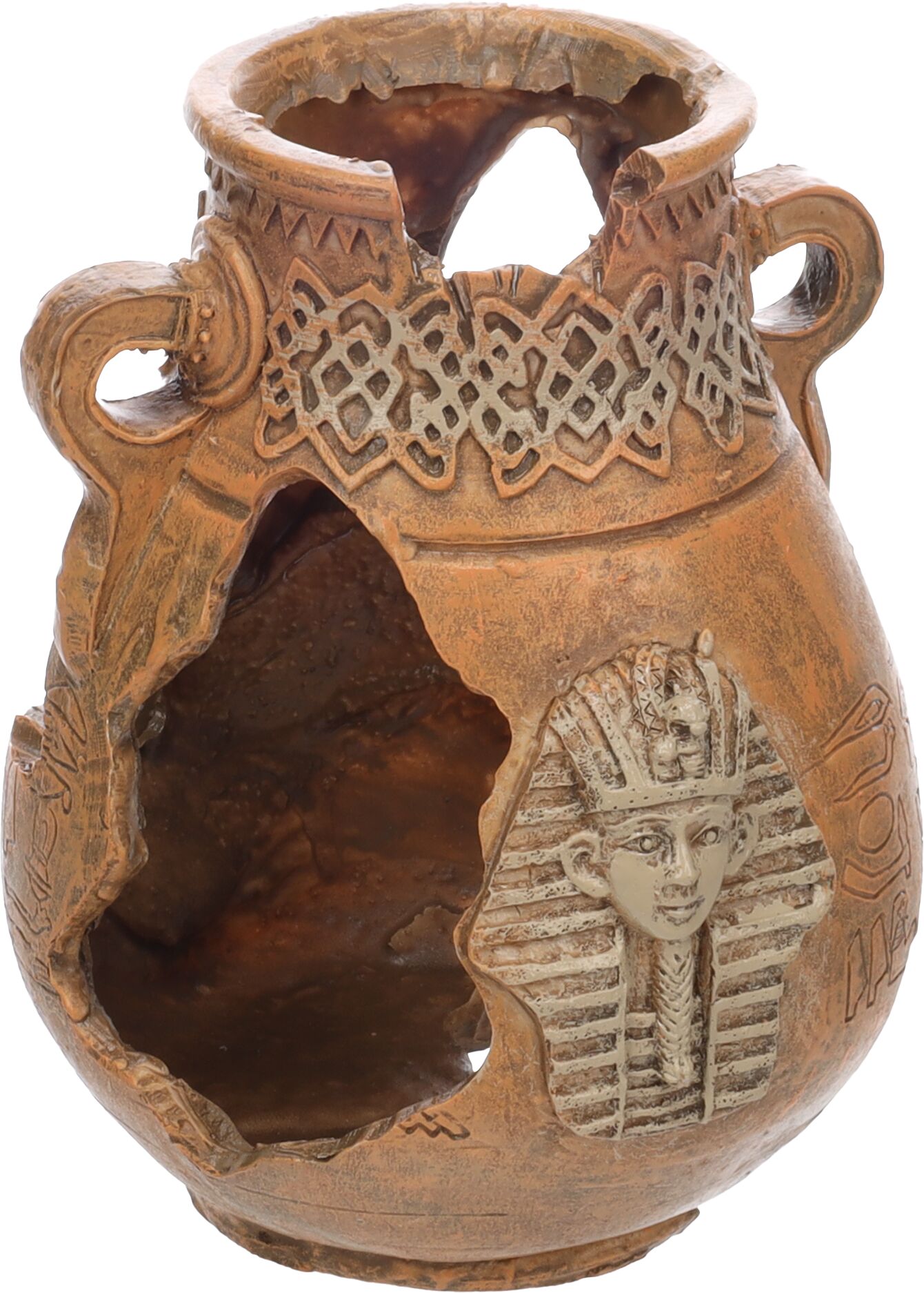 Flamingo Decoration Brown Pitcher