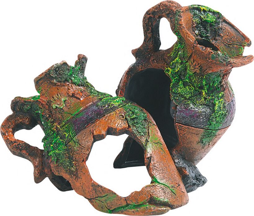 Flamingo Decoration Brown Pitcher